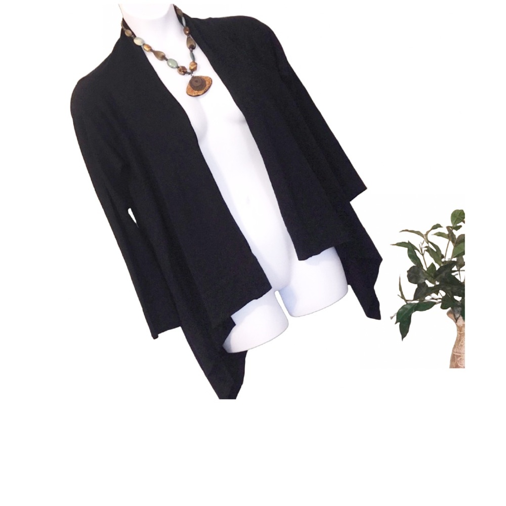 Jones of New York Black Sweater Cardigan NWT